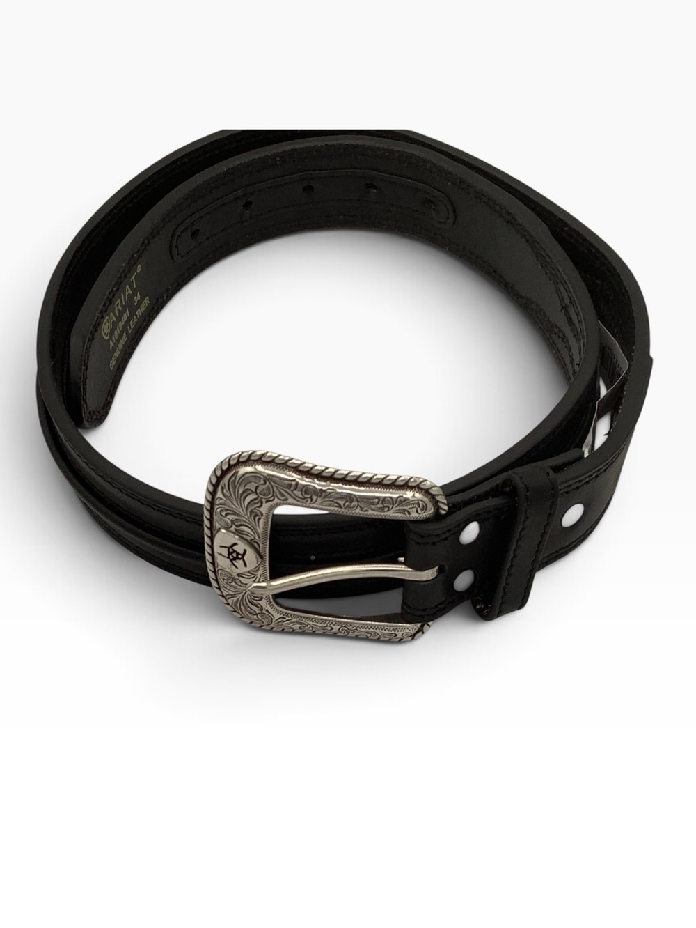 Ariat NWT Western Belt Sz 34 Black